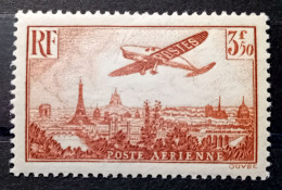 FRANCE - AVION SURVOLANT PARIS 3.50 BRUN-JAUNE  N°13  NEUF **COTE 120 - 1927-1959 Nuovi