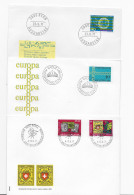 Suisse FDC 1971 - 3 Enveloppes - FDC