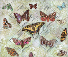 Ukraine 2004, Insects Butterflies - S/s MNH - Papillons