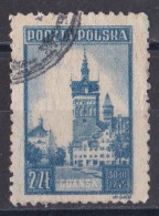 Pologne - République 1944 - 1960   Y & T N °  451  Oblitéré - Used Stamps