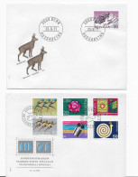 Suisse FDC 1971 - 2 Enveloppes - FDC