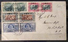 SWA O/p South Africa 1938 Voortrekker Centenary Monument Fund Envelope (2 Sets - Pairs) - África Del Sudoeste (1923-1990)