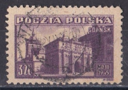 Pologne - République 1944 - 1960   Y & T N °  452  Oblitéré - Usados