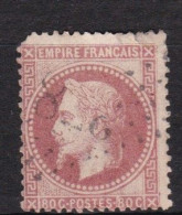 Un Timbre N° 32    Napoléon III   Lauré   Oblitéré   80 C Rose - 1863-1870 Napoléon III. Laure