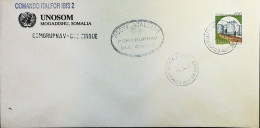 Italy - Military - Army Post Office In Somalia - ONU - ITALFOR - IBIS - Comgrupnav Due Cinque - S6658 - 1991-00: Marcophilia