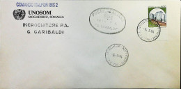 Italy - Military - Army Post Office In Somalia - ONU - ITALFOR - IBIS - Incrociatore Garibaldi  - S6668 - 1991-00: Marcofilia