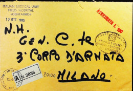 Italy - Military - Army Post Office In Somalia - ONU - ITALFOR - IBIS - Assicurata - S6655 - 1991-00: Poststempel