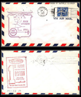 12326 Am 8 Dayton 7/1/1959 Delta Airlines Premier Vol First Flight Lettre Airmail Cover Usa Aviation - 2c. 1941-1960 Lettres