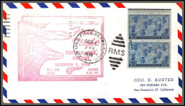 12291 Am 94 Detroit Buffalo 1/12/1957 Premier Vol First Flight Lettre Airmail Cover Usa Aviation - 2c. 1941-1960 Covers