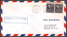 12259 Dedication Imperial Airport 12/4/1953 Premier Vol First Flight Lettre Airmail Cover Usa Aviation - 2c. 1941-1960 Covers