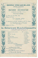 RARE !!! . Pensionnat Notre Dame Des Anges , Bihorel Les Rouen , Matinée Récréative En 1925. - Spartiti