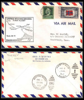 12241 Am 94 Springfield 1/8/1953 Premier Vol First Flight Lettre Airmail Cover Usa Aviation - 2c. 1941-1960 Brieven