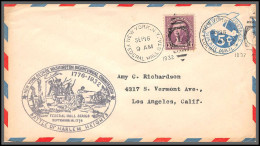 12079 1776/1932 New York Washington Bicentennial Battle Of Harlem Heights Airmail Entier Stationery Usa Aviation - 1c. 1918-1940 Storia Postale