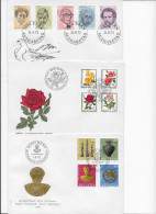 Suisse FDC 1972 - 3 Enveloppes - FDC