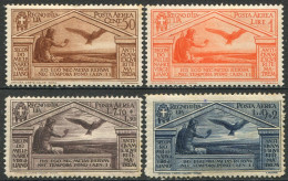 Italia / Italia 1930 Aereo 21/24 **/MNH Bimilenario Nacimiento  Virgilio - 4 Se - Altri & Non Classificati