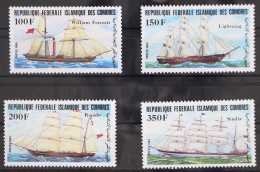 Komoren 718-721 Postfrisch Schifffahrt #GN241 - Komoren (1975-...)