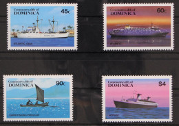 Dominica 856-859 Postfrisch Schifffahrt #GN244 - Dominique (1978-...)