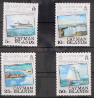 Cayman Islands 526-529 Postfrisch Schifffahrt #GN200 - Cayman (Isole)