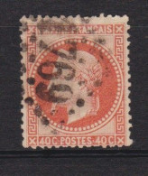 Un Timbre N° 32    Napoléon III   Lauré   Oblitéré   40 C Orange - 1863-1870 Napoléon III. Laure