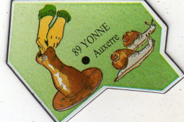 Magnets Magnet Le Gaulois Departement France 89 Yonne - Tourisme