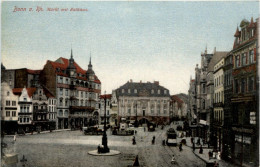 Bonn, Markt Mit Rathaus - Bonn