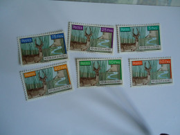 GUINEE  MNH  6 STAMPS     ANIMALS ELK - Other & Unclassified