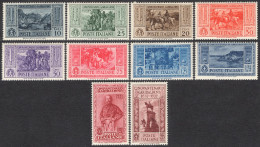 Italia / Italia 1932 Correo 295/04 */MH Garibaldi 1932 - 10 Sellos - Sonstige & Ohne Zuordnung