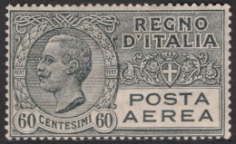 Italia / Italia 1926 Aereo 4 */MH 60 Ctms. Gris / Victor Emmanuel III  - Otros & Sin Clasificación