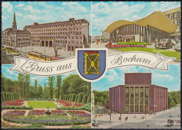 -D-44787 Bochum - Alte Ansichten (60er Jahre) - Hauptbahnhof - Straßenbahn - Cars - Mercedes - Oldtimer - Nice Stamp - Bochum