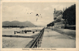 Godesberg - Rheinpromenade Mit Hotel Dreesen - Feldpost 402 - Kgl Bay. Lazarett Zug - Bonn