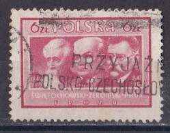 Pologne - République 1944 - 1960   Y & T N °  492  Oblitéré - Oblitérés