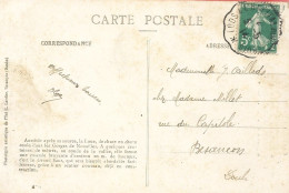 Cachet Convoyeur "Lods A L'Hôpital Du Gros Bois 1914" Cp Vallée De La Loue - Paiement Par MANGOPAY Uniquement - Railway Post