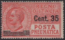 Italia / Italia 1922 Urgentes 8 */MH 60 Sobre 50 Ctms Rojo - Altri & Non Classificati