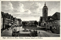 Siegen, Nikolaikirche, Kaiser-Wilhelm-Denkmal, Markt Und Rathaus - Siegen