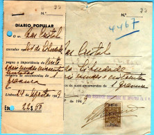 DIARIO POPULAR - Cartas & Documentos