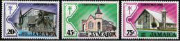 1982 Giamaica Jamaica Christmas Set MNH** E25 - Churches & Cathedrals