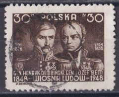 Pologne - République 1944 - 1960   Y & T N °  510  Oblitéré - Usados