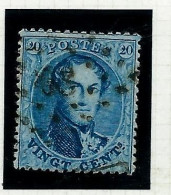 N° 15 B - Obl. Losange De Points - 1863-1864 Medallones (13/16)