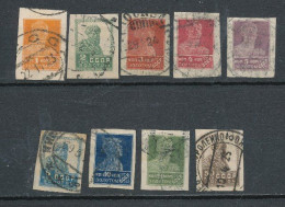 URSS 1923-35  Yvert 231-44  9 Valeurs - Gebraucht