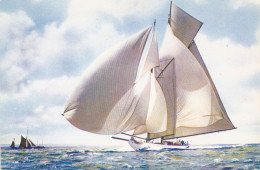 Postcard - Art - Unknown - 'Suzanne' Fore And Aft Schooner - Card No. S.S. 106 - VG - Sin Clasificación