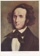 Postcard - Art - A Hermann - F Mendelssohn-Bartholdy (1809-1847) - Card No. 7105 - VG - Sin Clasificación