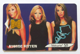 Télécarte France - Atomic Kitten - Non Classificati