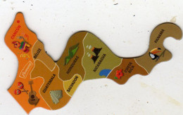 Magnets Magnet Brossard Savane Continent Amerique Centrale Salvdor Nicaragua - Tourisme