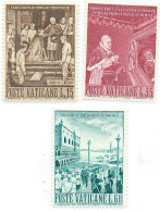 Vaticano 1960; Traslazione Della Salma Di San Pio X. Serie Completa Nuova. - Unused Stamps