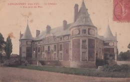 LONGECOURT                     LE CHATEAU. VUE PRISE DU PARC      COLORISEE - Autres & Non Classés