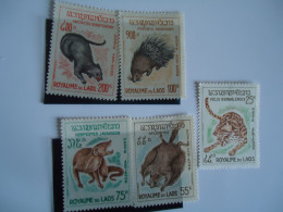 LAOS   MNH   STAMPS  SET 5   ANIMALS - Other & Unclassified