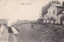 Cpa Dept 94 - Limeil - La Gare (voir Scan Recto-verso) - Limeil Brevannes