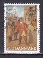 Denmark, 1990, Admiral Tordenskiold, 3.50kr, USED - Gebraucht