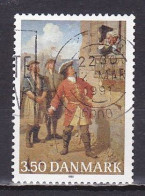 Denmark, 1990, Admiral Tordenskiold, 3.50kr, USED - Gebraucht