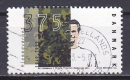 Denmark, 1999, Home Guard 50th Anniv, 3.75kr, USED - Gebraucht